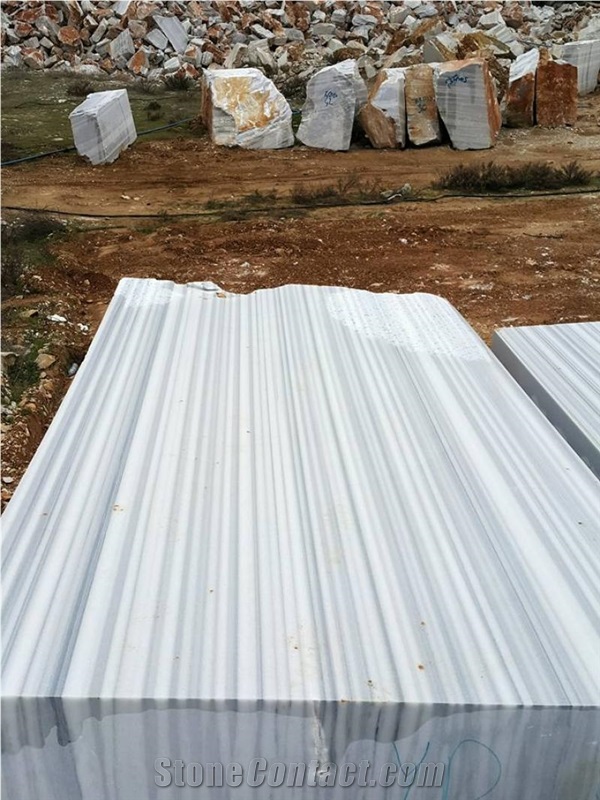 Equator Striato Olimpico Marble, Marmara Equator Marble Block