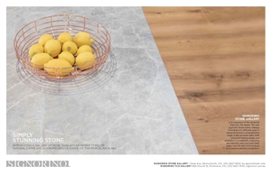 Desert Silver Marble Kitchen Bench Top