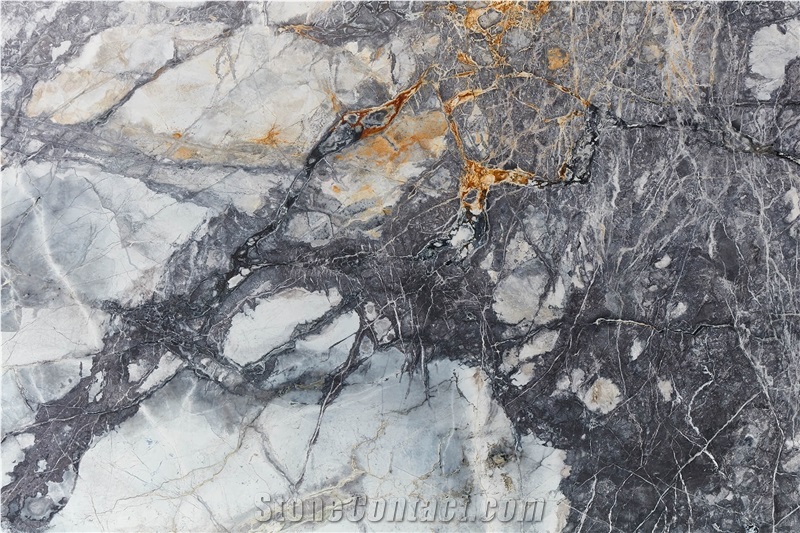 Invisible Blue Marble Slabs, Tiles