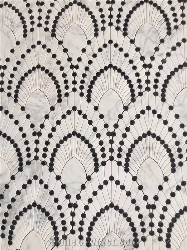 Marble Mosaic Pattern Waterjet