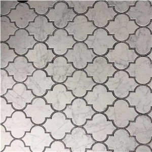 Marble Mosaic Pattern Waterjet