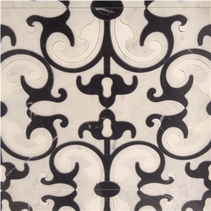 Waterjet Mosaic Waterjet Rosettes