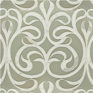 Waterjet Mosaic Waterjet Rosettes