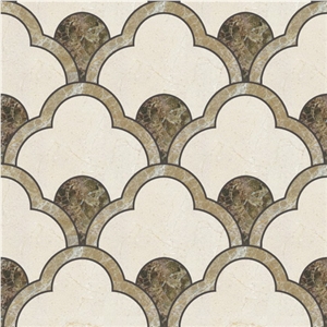 Waterjet Mosaic Waterjet Rosettes