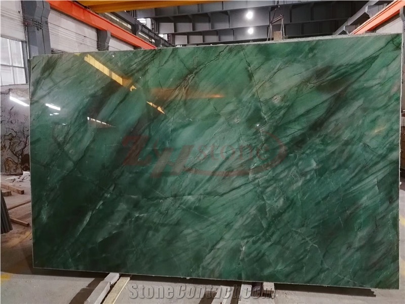 Botanic Bordeaux Green Quartzite Slabs
