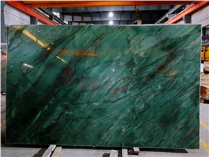 Botanic Bordeaux Green Quartzite Slabs