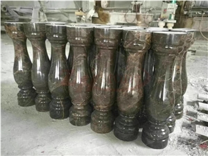 Dior Gold Marble Stair Banister Balustrade& Railings for Villa Dior Gold Marble Stair Banister Balustrade& Railings for Villa