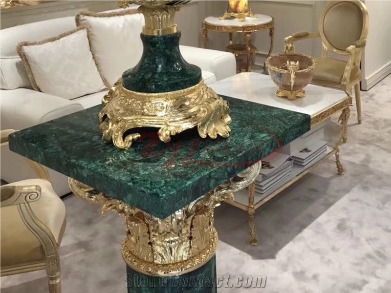 Malachite Green Color Countertop