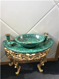 Malachite Green Color Countertop