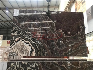 Onice Viola,Violet Red Onyx,Purple Onyx Bookmatch for Wall Tile