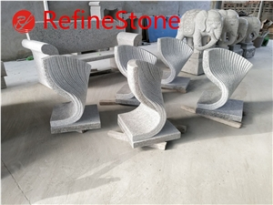 Modern Design Abstract Granite Stone Book Sculpture