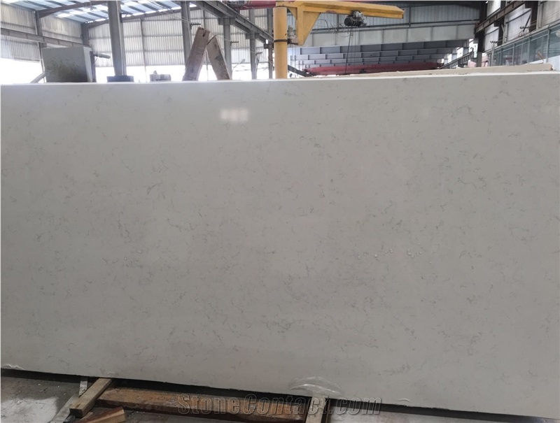 China White Quartz Vanity Top