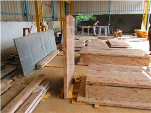 Tombstones and Monuments, Shivakasi Ivory Beige Granite Tombstones