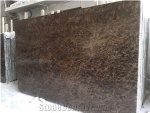 Dark Emperador Marron Imperial Marble Slab,Spain Brown Marble Floor & Walling Tiles Pattern