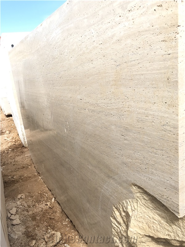 Light Travertine Blocks