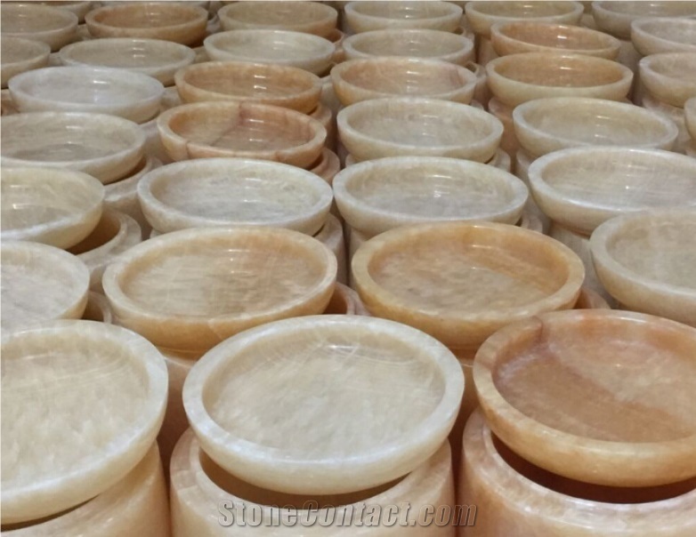 Beige Onyx Funeral Cinerary Casket Cremation Funeral Urns for Ashes