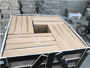 Cultured Stone Wall Panel Stone Veneer Stacked Slate Cladding Split