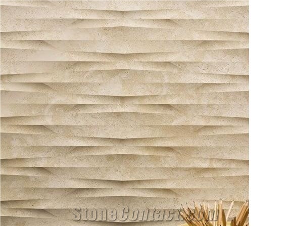 Custom 3d Carving Art Works Creative 3d Works Moca Creme Panel