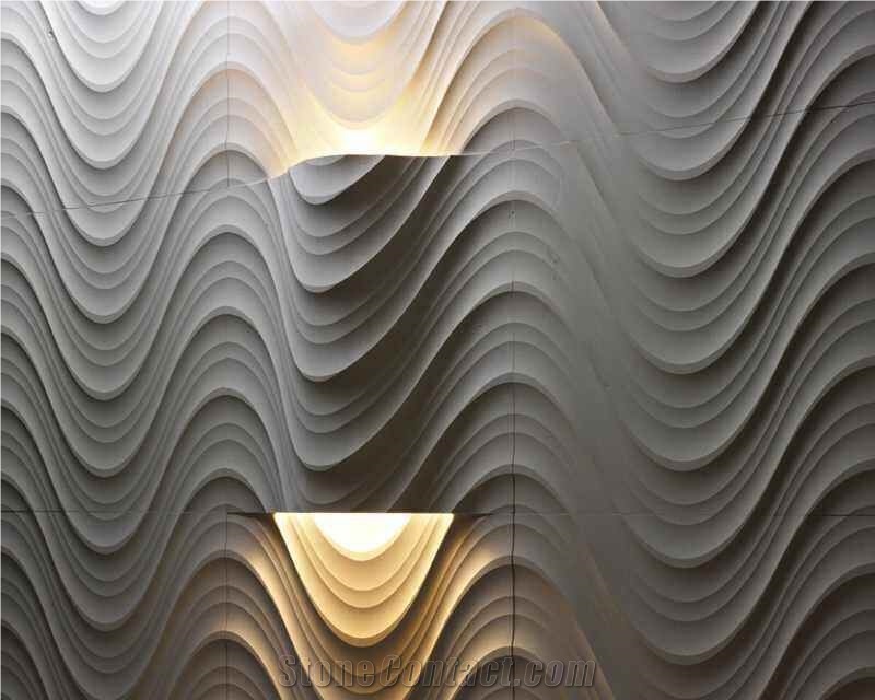 Custom 3d Carving Art Works Creative 3d Works Moca Creme Panel