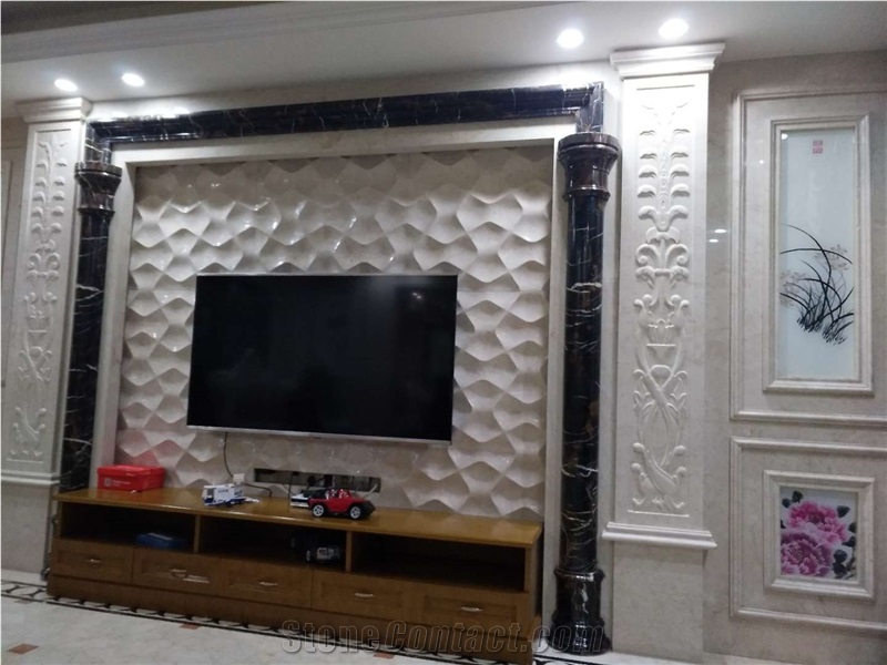 Custom 3d Carving Art Works Creative 3d Works Moca Creme Panel