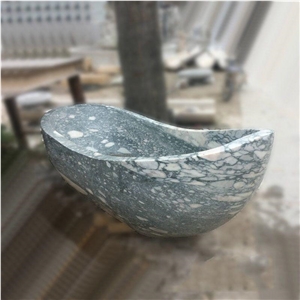 Custom Design Freestanding Marble Bathtub Oracle Black Marble Bathtub