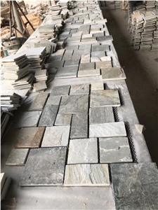 Flagstone Patio Exfoliated Losse Slate Stone Walkway Tile