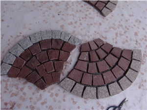Flagstones Paving Granite White Paving Cube Stone