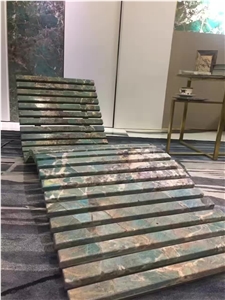 Green Marble Table Top Office Desk Tea Tables Round Table