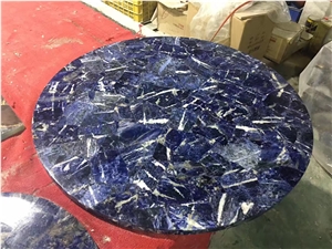 Luxury Precious Gemstone Table Top Dining Table End Table