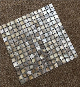 Polished Sea Shell Mosaic,Elegant Mother Pearl Mosaic Wall Tile