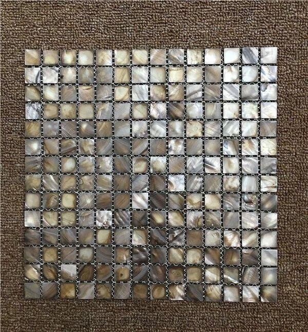 Polished Sea Shell Mosaic,Elegant Mother Pearl Mosaic Wall Tile
