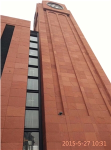 Red Sandstone Wall Cladding Covering Veneer