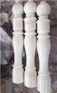 White Marble Balustrade Railings White Marble Balustrade Railings