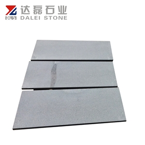 Chinese Hainan Basalt Stone Machine Cut Grind Tiles