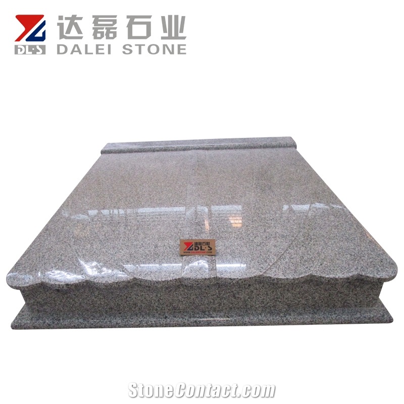 Grey Material Mountain Pink G623 Granite Double Tombstone