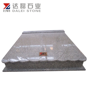 Grey Material Mountain Pink G623 Granite Double Tombstone