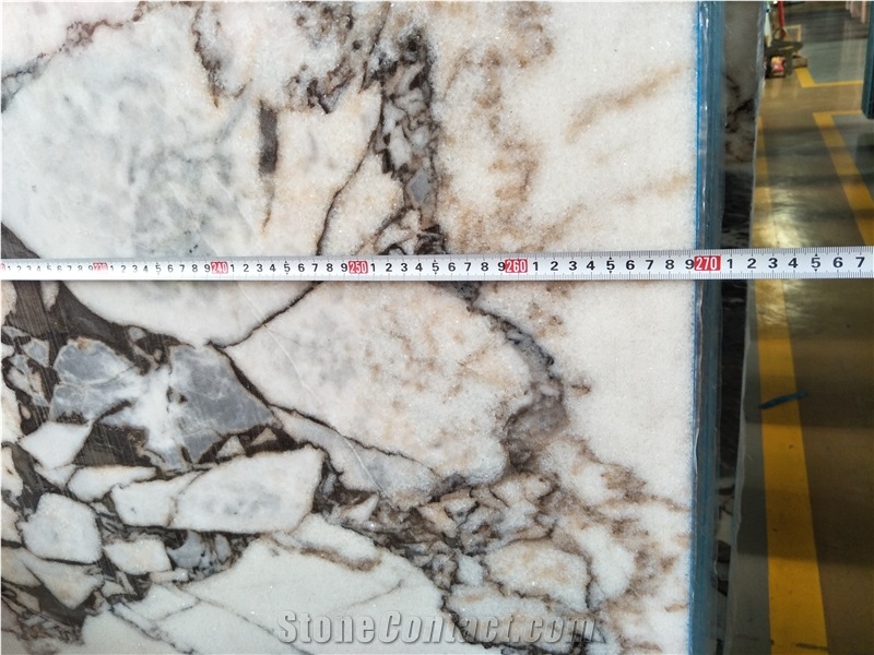 Titanic Storm Ocean Blue Galaxy Marble Slabs