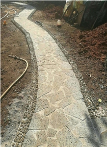 Black Lava Stone Flagstone