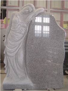 G603 Granite Angle Human Sculpture