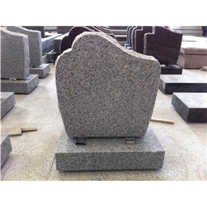 G603 Grey Granite Tombstone