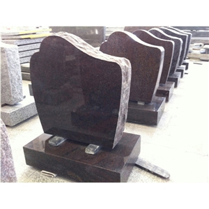 G603 Grey Granite Tombstone