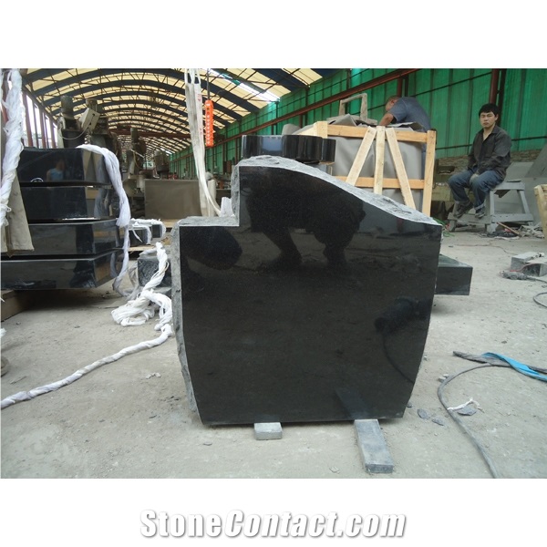 G603 Grey Granite Tombstone