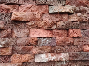 Lava Stone Red Cultured Stone