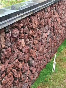 Red Lava Stone Building Stone