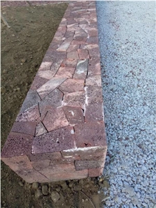 Red Lava Stone Flagstone