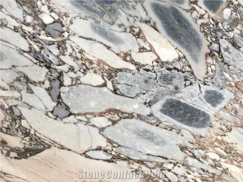China Silver Blue Slab
