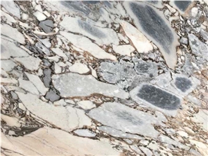 China Silver Blue Slab