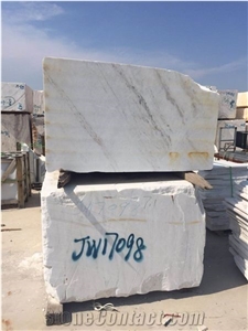 Glorious White Marble Block Quarry Jumbo Slabs Wall&Floor Tiles
