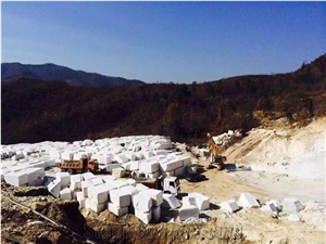 Glorious White Marble Block Quarry Jumbo Slabs Wall&Floor Tiles