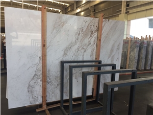 Glorious White Marble Block Quarry Jumbo Slabs Wall&Floor Tiles